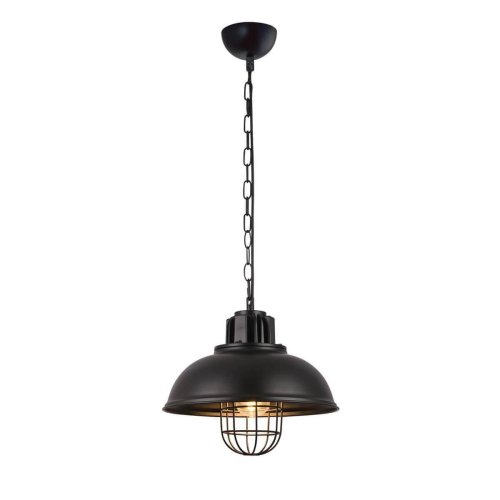 Светильник подвесной лофт Levi 441 VL6202P01 Vele Luce чёрный 1 лампа, основание чёрное в стиле лофт  фото 2