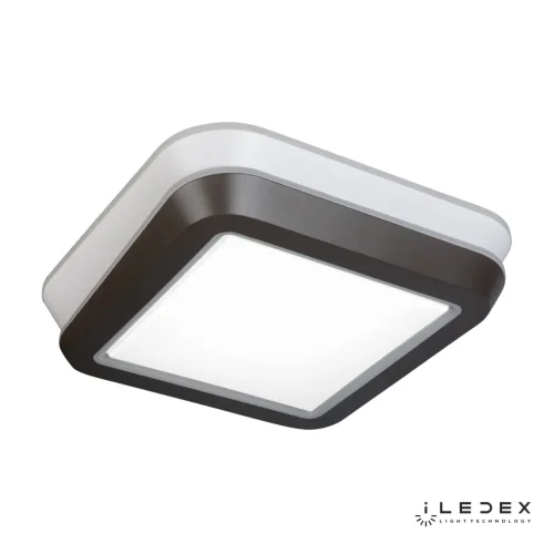 Люстра потолочная LED с пультом Summery B6312-139W/560*560 WH iLedex белая на 1 лампу, основание коричневое белое в стиле хай-тек современный с пультом квадраты фото 4