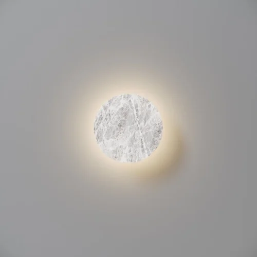 Бра LED Basic Texture MOD461WL-L5GRK Maytoni серый на 1 лампу, основание серое в стиле современный отражённый свет фото 7