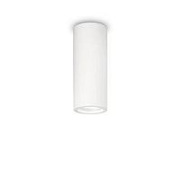 Светильник накладной TOWER PL1 ROUND Ideal Lux белый 1 лампа, основание белое в стиле современный круглый