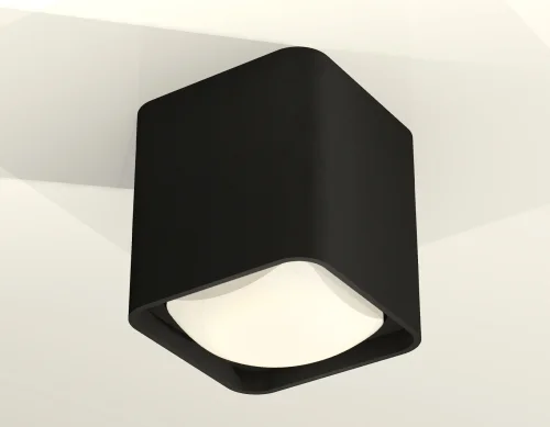 Светильник накладной Techno Spot XS XS7841022 Ambrella light чёрный 1 лампа, основание чёрное в стиле хай-тек современный квадратный фото 2