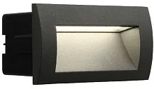 Встраиваемый светильник LED Maddy 4194-1W Favourite уличный IP65 чёрный 1 лампа, плафон чёрный в стиле современный LED