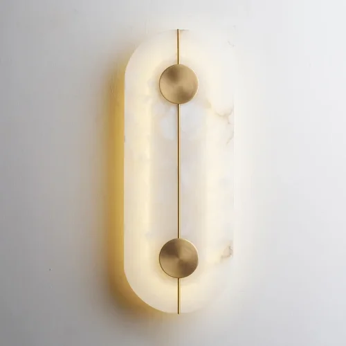 Настенный светильник PHEBE D 211993-26 ImperiumLoft белый на 1 лампу, основание латунь в стиле современный фото 8 Настенный светильник PHEBE D 211993-26 ImperiumLoft белый на 1 лампу, основание латунь в стиле современный фото 8