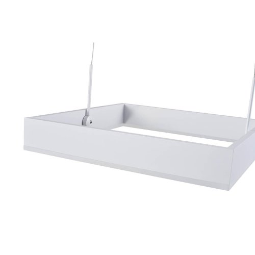 Светильник подвесной LED Straight V2450-PL Moderli белый 1 лампа, основание белое в стиле хай-тек квадраты фото 4