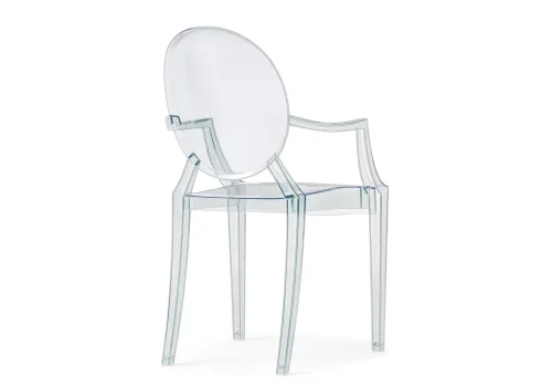 Пластиковый стул Luis gray 15441 Woodville, /, ножки/пластик/прозрачный, размеры - ****540* фото 4