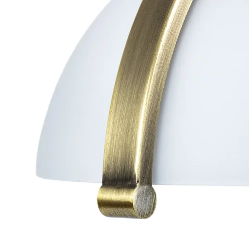 Настольная лампа Brava A5056LT-1AB Arte Lamp белая 1 лампа, основание античное бронза металл в стиле современный  фото 3