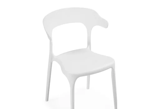 Пластиковый стул Vite white 15596 Woodville, /, ножки/пластик/белый, размеры - ****490*480 фото 5