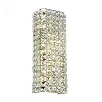 Бра Disco SL748.101.05 ST-Luce прозрачный на 5 ламп, основание хром в стиле современный 