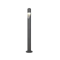 Парковый светильник LED Hagen O423FL-L5GF Maytoni уличный IP65 чёрный на 1 лампу, плафон чёрный в стиле хай-тек современный LED