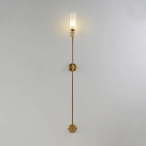 Бра SIMPLY AP1.2 BRASS Crystal Lux белый на 1 лампу, основание латунь в стиле минимализм фото 4 Бра SIMPLY AP1.2 BRASS Crystal Lux белый на 1 лампу, основание латунь в стиле минимализм фото 4