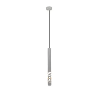 Светильник подвесной LED Fizorio SL1577.503.01 ST-Luce белый 1 лампа, основание белое в стиле современный трубочки