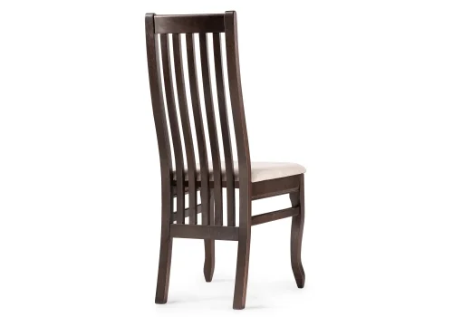 Деревянный стул Арлет Tenerife latte / венге коричневый 543604 Woodville, бежевый/ткань, ножки/массив бука дерево/венге, размеры - ****450*550 фото 4