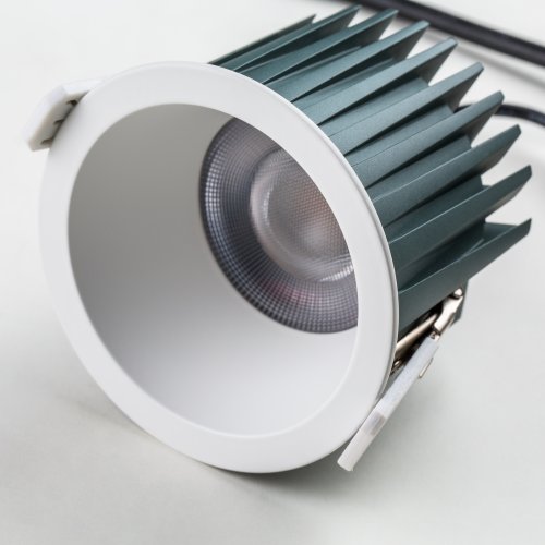 Светильник точечный LED Ciclone 385346 Lightstar белый на 1 лампу, основание белое в стиле современный круглый фото 3