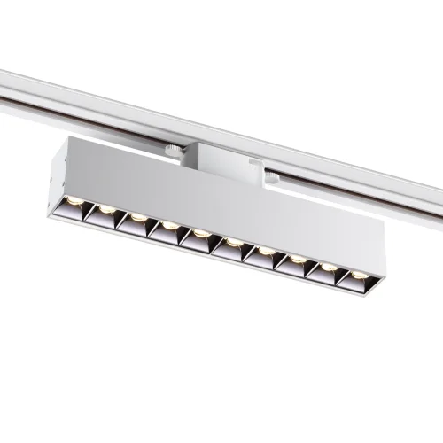 Трековый светильник однофазный Iter 358858 Novotech белый для шинопроводов серии Iter фото 4