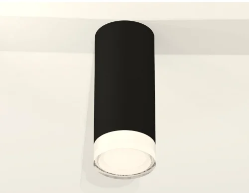 Светильник накладной Techno spot XS7443014 Ambrella light чёрный 1 лампа, основание чёрное в стиле хай-тек современный круглый фото 2