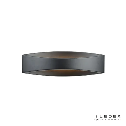 Бра LED Line ZD8118-8W BK iLedex чёрный на 1 лампа, основание чёрное в стиле современный хай-тек 