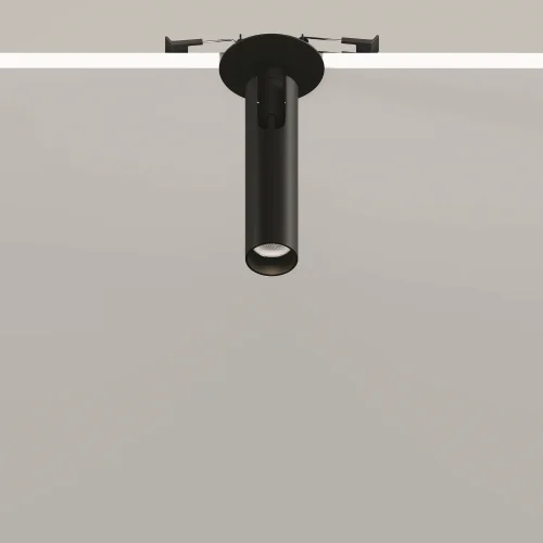 Светильник точечный LED Focus T C141RS-L125-6W3K-B Maytoni чёрный на 1 лампу, основание чёрное в стиле хай-тек современный круглый трубочки фото 16