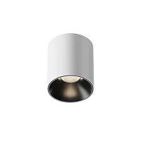 Светильник накладной LED Alfa LED C064CL-5W4K-RD-WB Maytoni белый на 1 лампу, основание белое в стиле современный хай-тек круглый