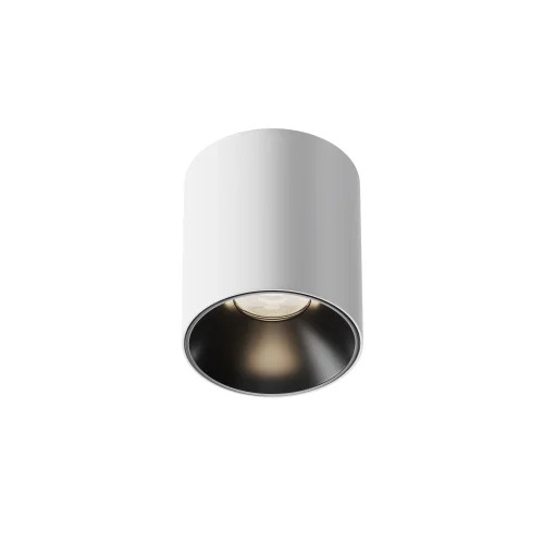 Светильник накладной LED Alfa LED C064CL-5W4K-RD-WB Maytoni белый на 1 лампу, основание белое в стиле современный хай-тек круглый