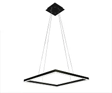 Светильник подвесной LED Альтис 08225,19(4000K) Kink Light чёрный 1 лампа, основание чёрное в стиле современный хай-тек квадраты