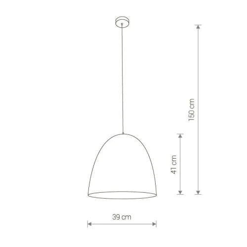 Светильник подвесной Egg 9022-NW Nowodvorski чёрный 1 лампа, основание чёрное в стиле современный  фото 2