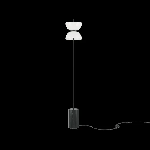 Торшер LED Kyoto MOD178FL-L11B3K Maytoni белый на 1 лампу, основание чёрное в стиле современный фото 10