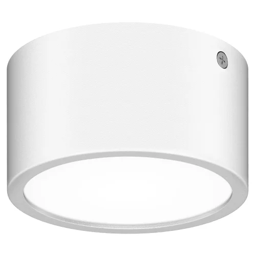 Светильник накладной LED Zolla Cyl 380163 Lightstar белый на 1 лампу, основание белое в стиле современный круглый