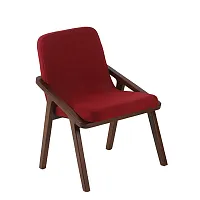 Стул Felix 701067 Milosh Tendence, бордовый/текстиль, ножки/дерево/коричневый, размеры - ***580*500*
