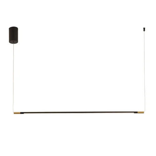 Светильник подвесной LED Maclean A2918SP-1BK Arte Lamp чёрный на 1 лампу, основание чёрное в стиле минимализм хай-тек современный 