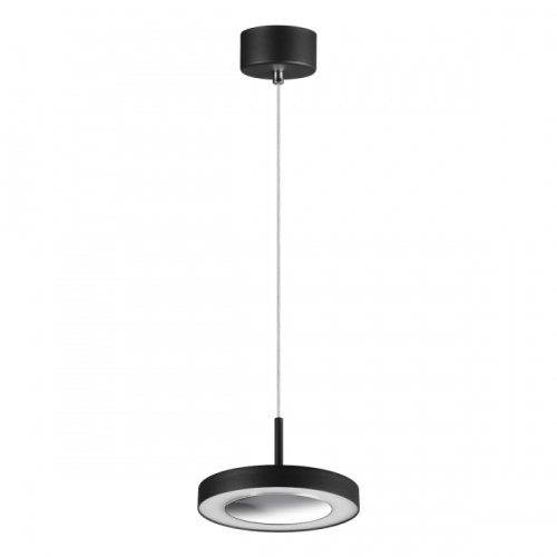 Светильник подвесной LED Mirror 359281 Novotech чёрный 1 лампа, основание чёрное в стиле хай-тек современный 