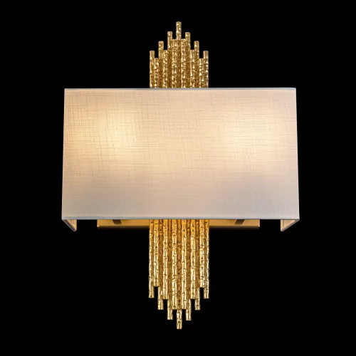 Бра Poema 10458 Gold LOFT IT белый на 2 лампы, основание золотое в стиле современный арт-деко фото 4