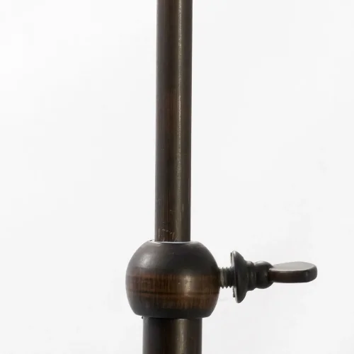Настольная лампа Milazzo GRLSL-2904-01 Lussole белая 1 лампа, основание чёрное металл в стиле классический  фото 3