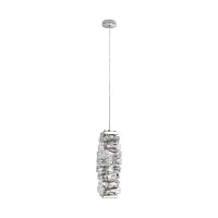 Светильник подвесной LED Monaсo 10186/260 LOFT IT прозрачный 1 лампа, основание хром в стиле современный 