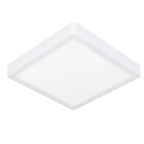Светильник потолочный LED Fueva 901336 Eglo белый на 1 лампу, основание белое в стиле современный квадратный Светильник потолочный LED Fueva 901336 Eglo белый на 1 лампу, основание белое в стиле современный квадратный
