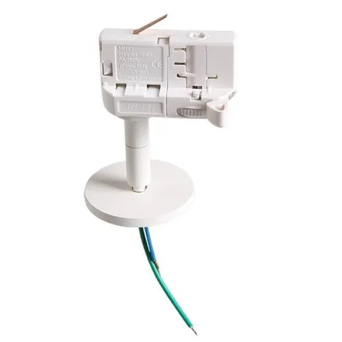 Asta 594056 Трековое крепление с 3-фазным адаптером к 21443х/21448x Lightstar белый в стиле современный для светильников серии Asta трёхфазный