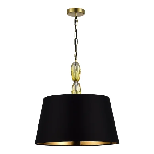 Светильник подвесной Lingotti SL1759.303.03 ST-Luce чёрный 3 лампы, основание латунь в стиле классический  фото 2
