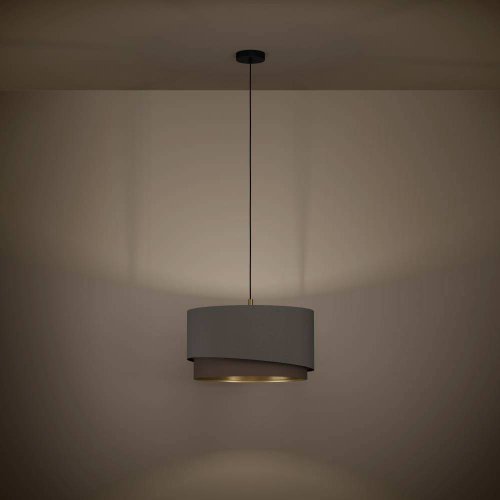 Светильник подвесной Manderline 39929 Eglo коричневый 1 лампа, основание  в стиле современный  фото 2