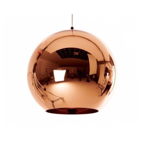 Светильник подвесной LOFT2023-A LOFT IT медь 1 лампа, основание медь в стиле современный шар