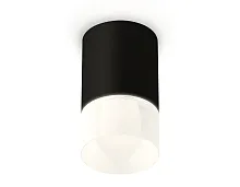 Светильник накладной Techno spot XS7422025 Ambrella light чёрный 1 лампа, основание чёрное в стиле хай-тек модерн круглый
