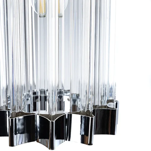 Светильник подвесной Caravaggio A1059SP-1CC Arte Lamp прозрачный 1 лампа, основание хром в стиле современный  фото 3