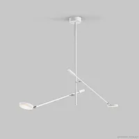 Светильник подвесной LED Fad MOD070CL-L15W3K1 Maytoni белый на 1 лампу, основание белое в стиле хай-тек современный 