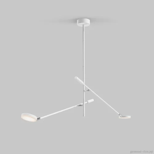 Светильник подвесной LED Fad MOD070CL-L15W3K1 Maytoni белый на 1 лампу, основание белое в стиле современный хай-тек 