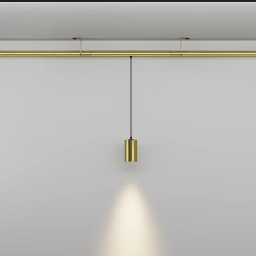 Светильник Focus Led 3Вт 24°для штанговой системы освещения Axity C105PL-3W3K-BS Maytoni латунь для шинопроводов серии Axity латунь фото 3
