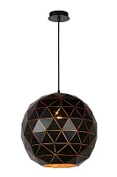 Светильник подвесной OTONA 21409/40/30 Lucide чёрный 1 лампа, основание чёрное в стиле современный 