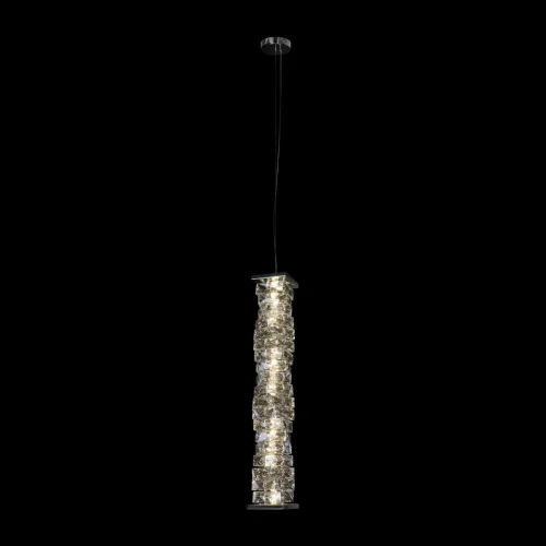 Светильник подвесной LED Monaсo 10186/600 LOFT IT прозрачный 1 лампа, основание хром в стиле современный трубочки фото 2