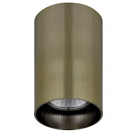 Светильник накладной Rullo 214431 Lightstar бронзовый коричневый 1 лампа, основание бронзовое коричневое в стиле хай-тек круглый
