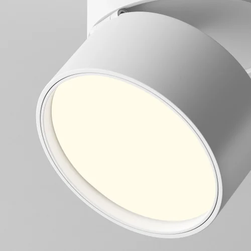 Светильник накладной LED Onda C024CL-12W4K-W-1 Maytoni белый 1 лампа, основание белое в стиле хай-тек современный круглый фото 7