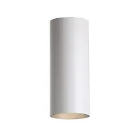 Светильник накладной LED Drum 2247-1U Favourite белый 1 лампа, основание белое в стиле хай-тек современный круглый