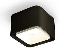 Светильник накладной Techno Spot XS XS7833021 Ambrella light чёрный 1 лампа, основание чёрное в стиле модерн хай-тек квадратный