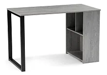 Письменный стол Битти Лофт 116х60х75 бетон / черный матовый 495411 Woodville столешница бетон из лдсп
